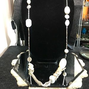 Sand toned necklace
